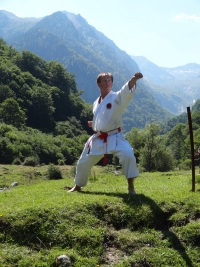 Christian Ganot dans les Pyrénées