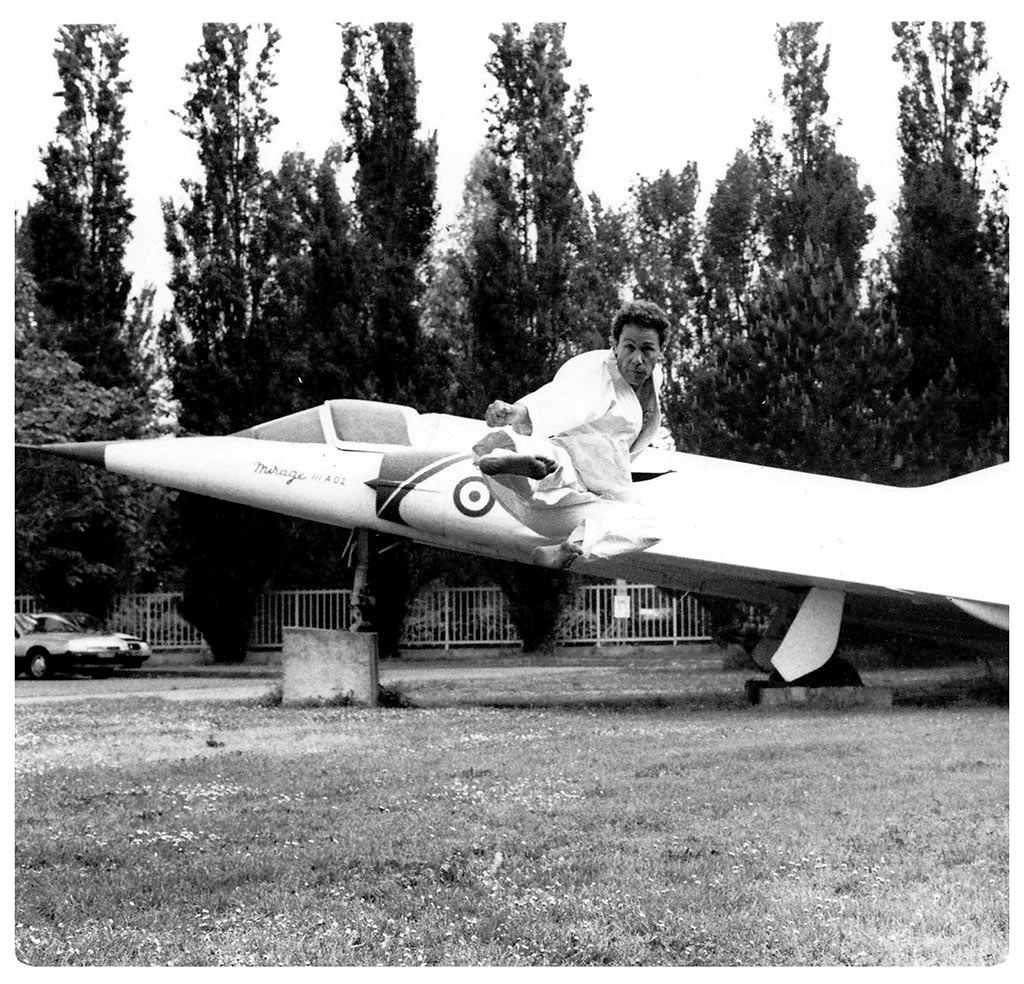 Le Sensei Christian Ganot et ses Yoko Tobi Geri