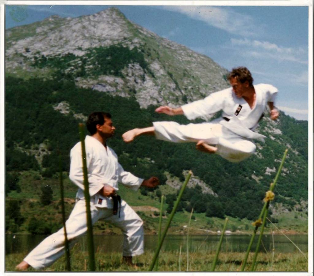 Tobi Geri Christian Ganot à l'étang de l'hers Ariège