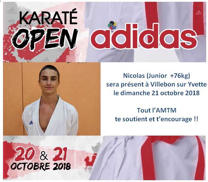 open adidas karate 2017